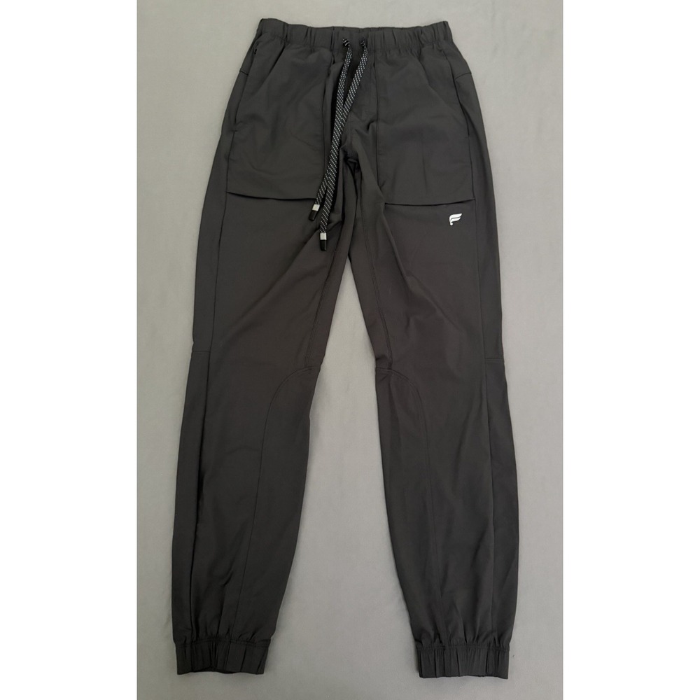 Fabletics Jogger Pants Womens Size XS Black Elastic Waist Drawstring Pockets